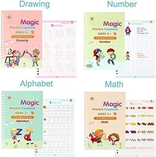 📝🚀Magic Practice Copybook (4-in-1 Set)