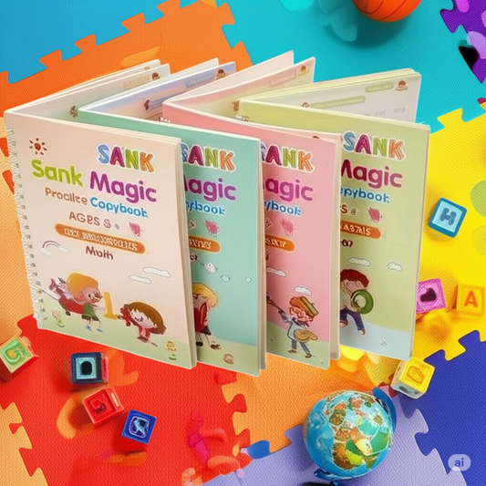 📝🚀Magic Practice Copybook (4-in-1 Set)