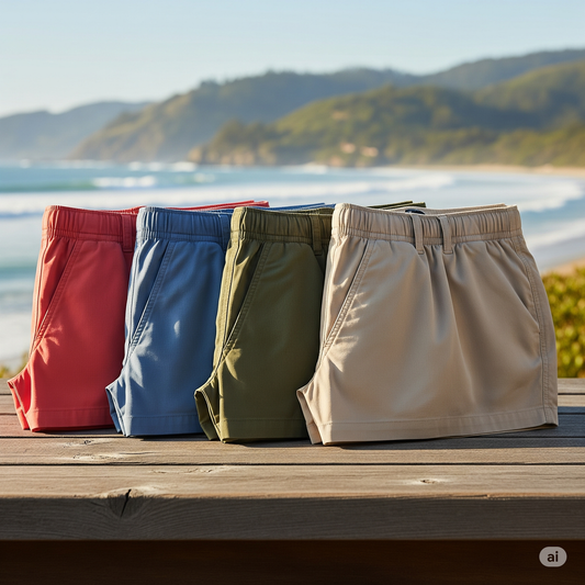 🩳Combo of 4 Men's Premium Cotton Shorts